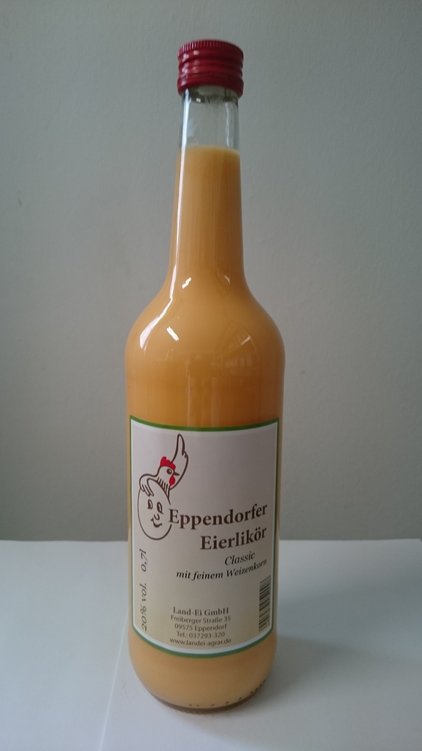 Flasche Eierlikör